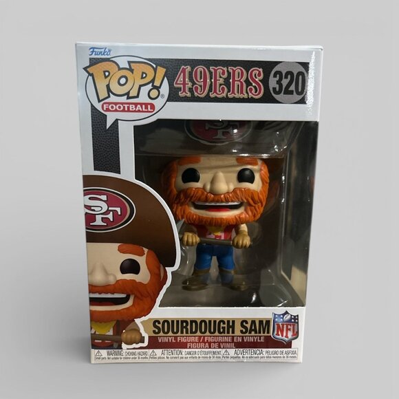 Funko Pop! NFL Mascots: San Francisco 49ers Sourdough Sam Figure #320! - Picture 3 of 8